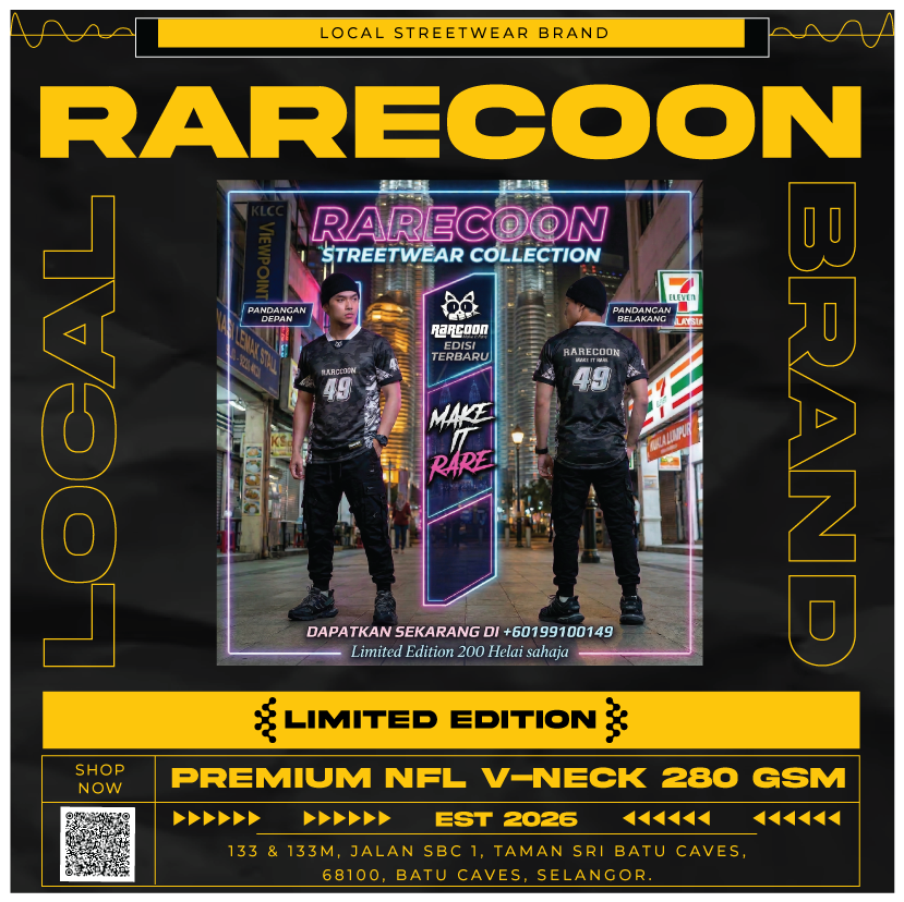 RARECOON 49 V-Neck Jersey – Limited Drop